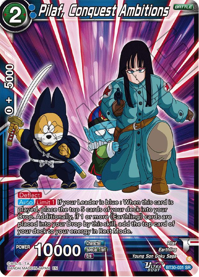 Pilaf, Conquest Ambitions (BT30-031) [Three Glorious Fighters] | Devastation Store