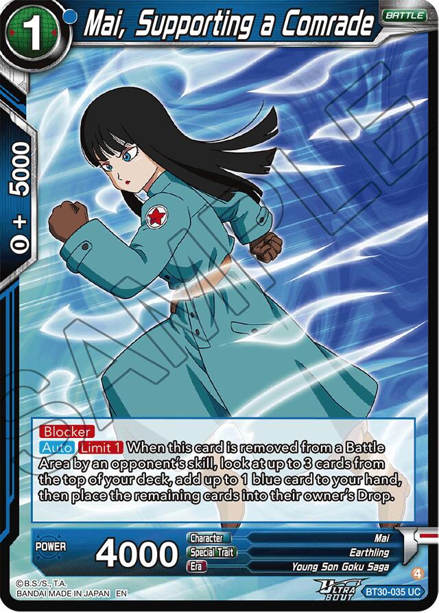 Mai, Supporting a Comrade (BT30-035) [Three Glorious Fighters] | Devastation Store