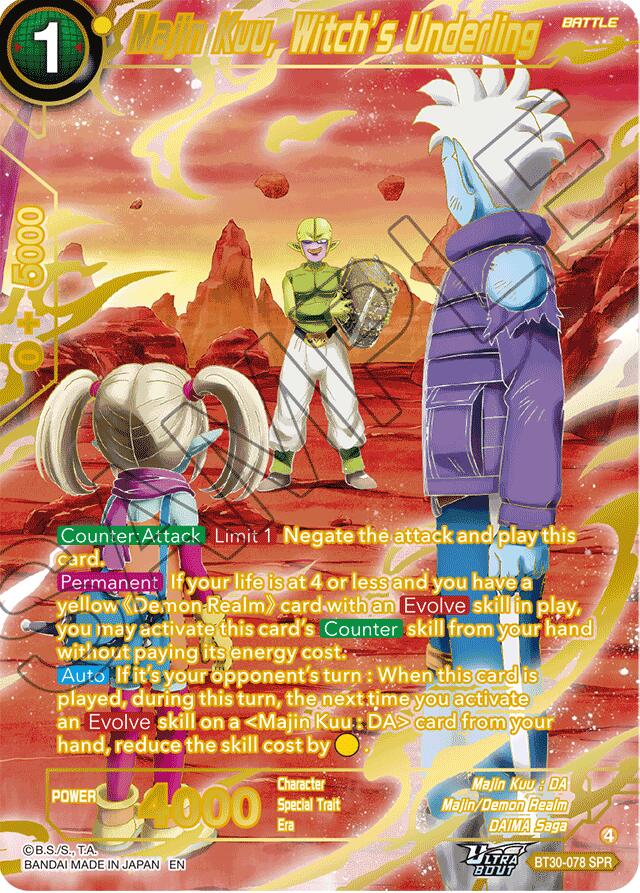 Majin Kuu, Witch's Underling (SPR) (BT30-078) [Three Glorious Fighters] | Devastation Store