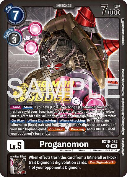 Proganomon [EX10-032] (Judge Pack 9) [Sinister Order] | Devastation Store