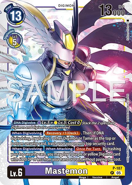 Mastemon [P-187] (Reprint) [Advanced Booster Digimon Generation] | Devastation Store