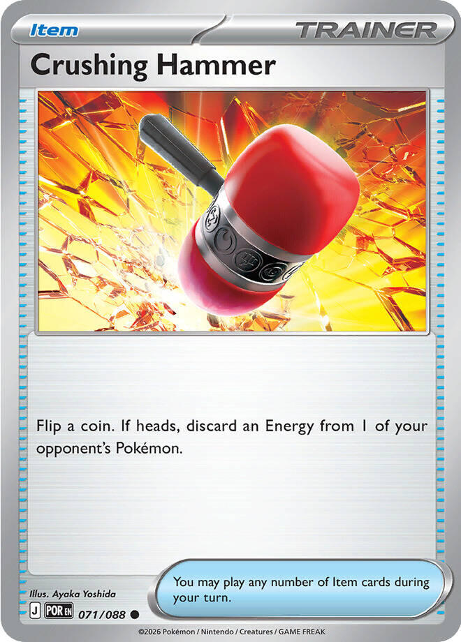 Crushing Hammer (071/088) [Mega Evolution: Perfect Order] | Devastation Store