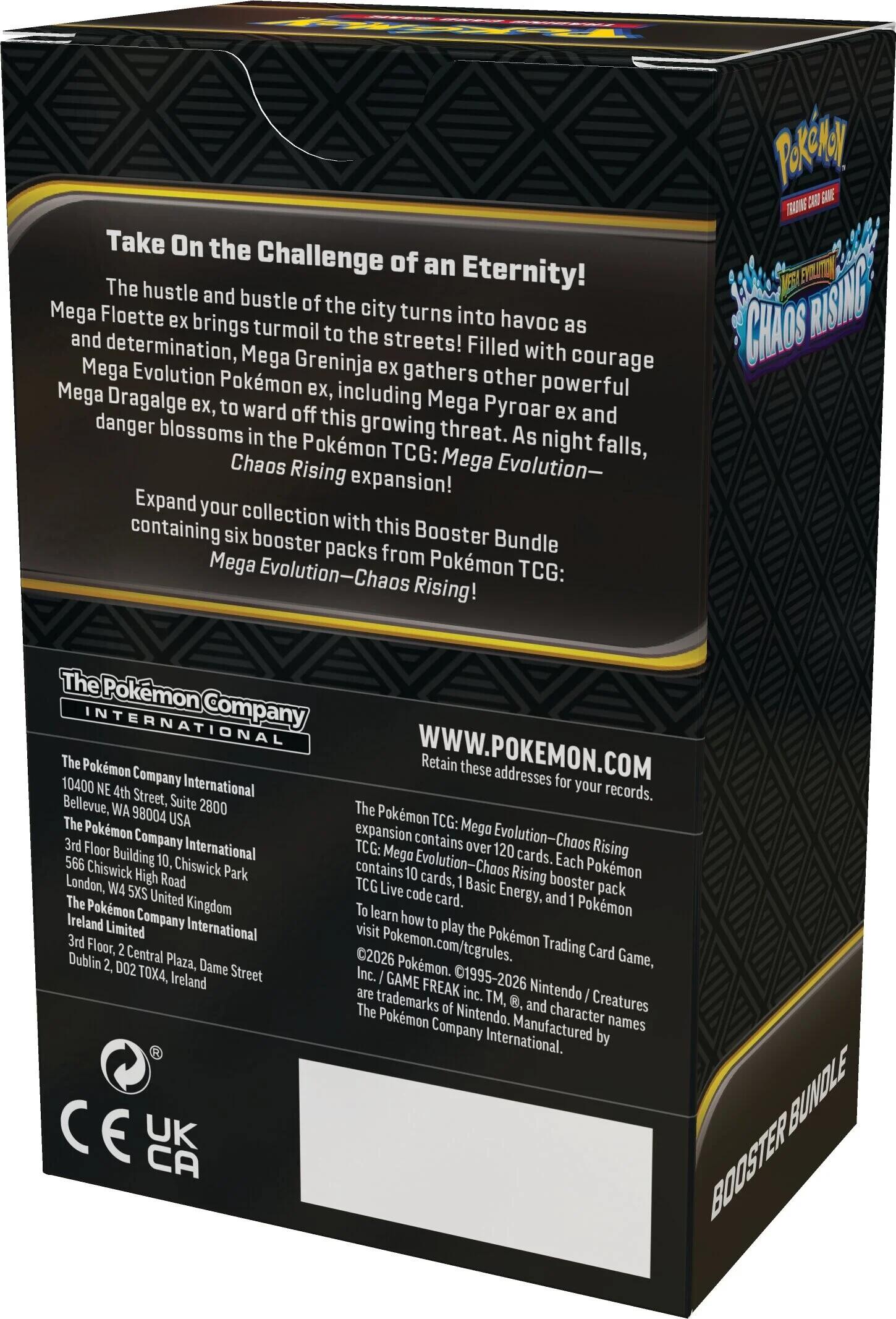 Mega Evolution: Chaos Rising Booster Bundle | Devastation Store
