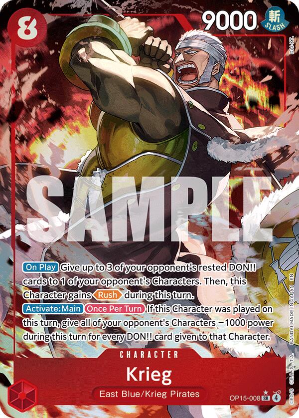 Krieg (Alternate Art) [Adventure on Kami's Island] | Devastation Store
