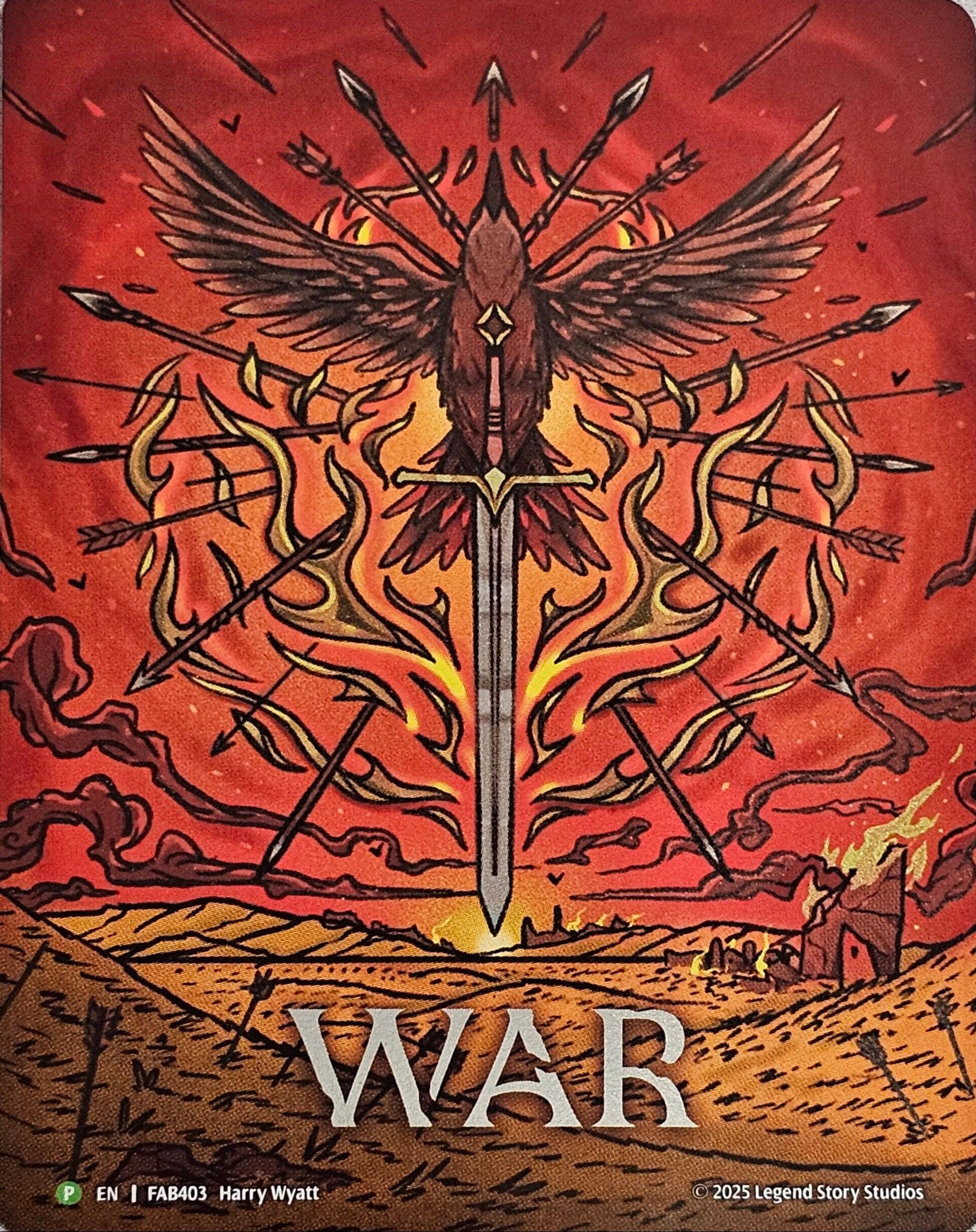 War [FAB403] (Promo)  Cold Foil | Devastation Store
