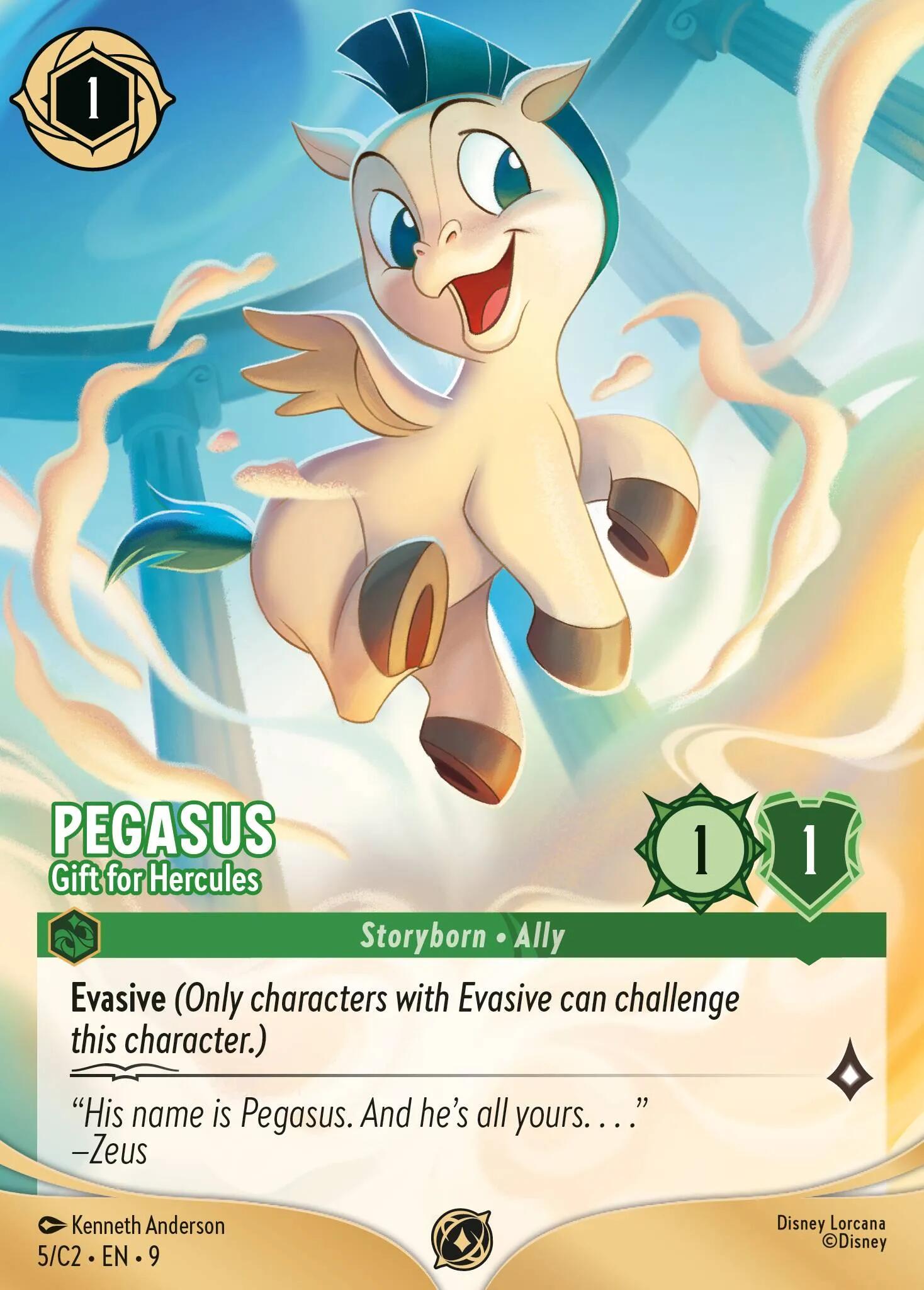 Pegasus - Gift for Hercules (5) (5) [Promo Cards] | Devastation Store