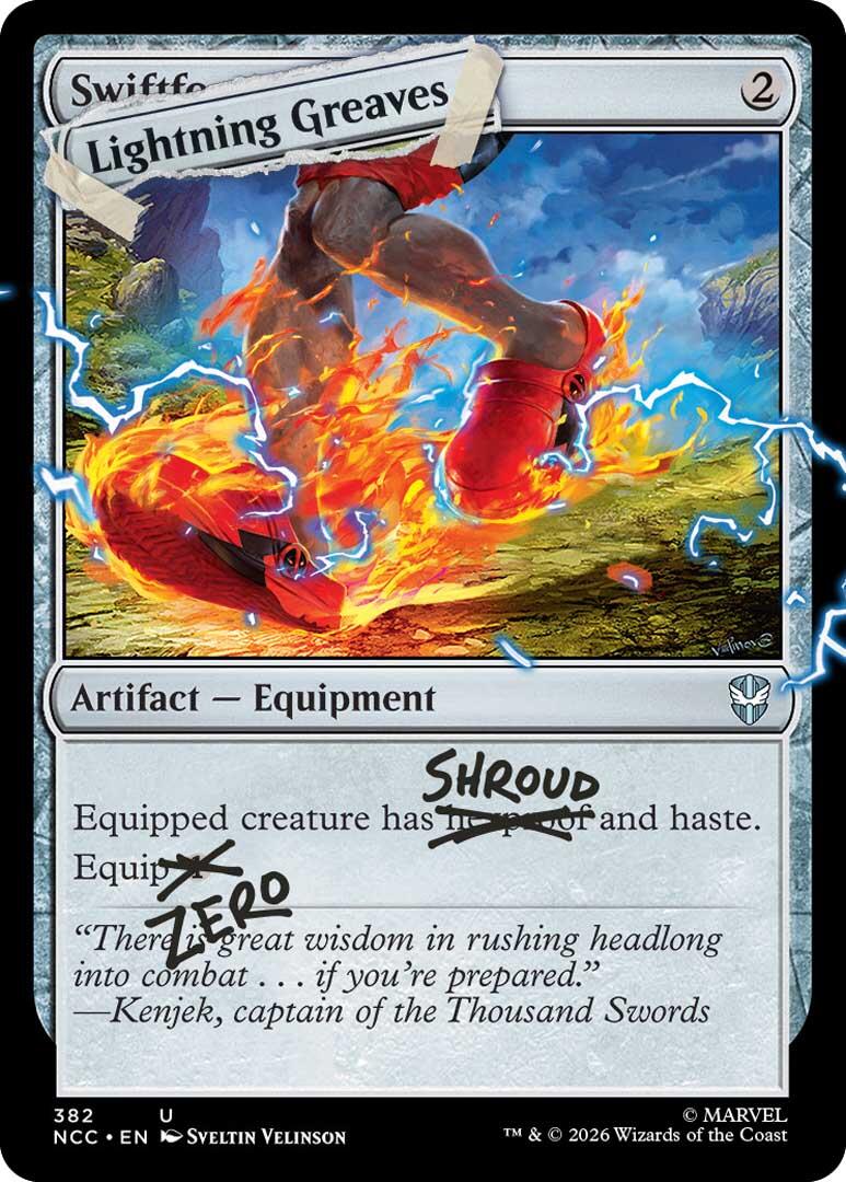 Lightning Greaves (382) [Secret Lair Drop Series] | Devastation Store