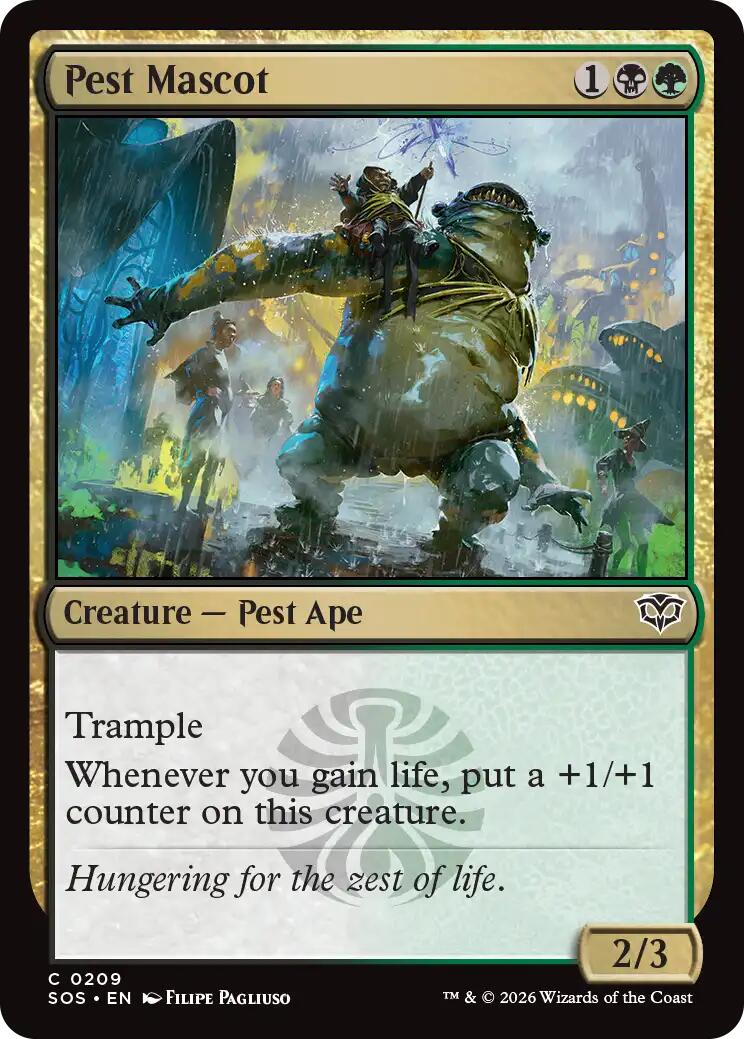 Pest Mascot [Secrets of Strixhaven] | Devastation Store