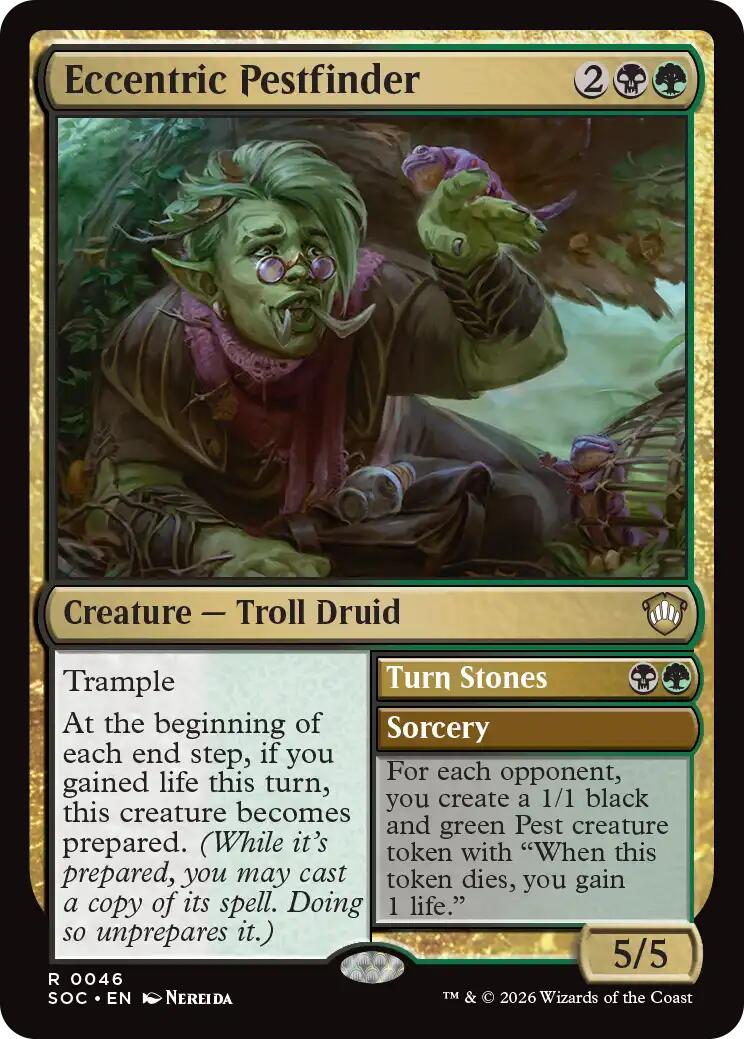 Eccentric Pestfinder [Secrets of Strixhaven Commander] | Devastation Store