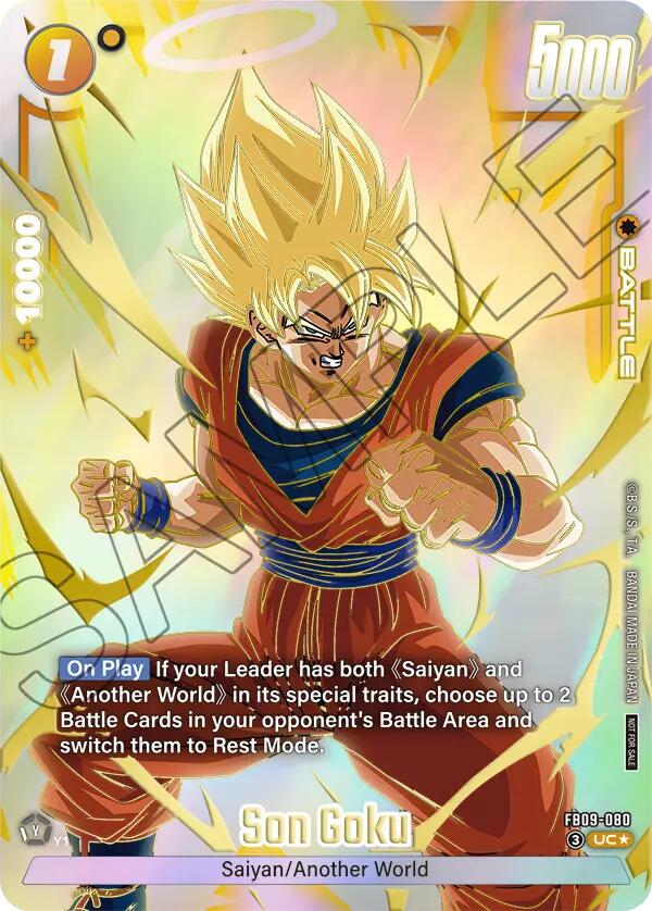 Son Goku (FB09-080) (Limited Pack 26-27 WAVE1) [Fusion World Tournament Cards] | Devastation Store
