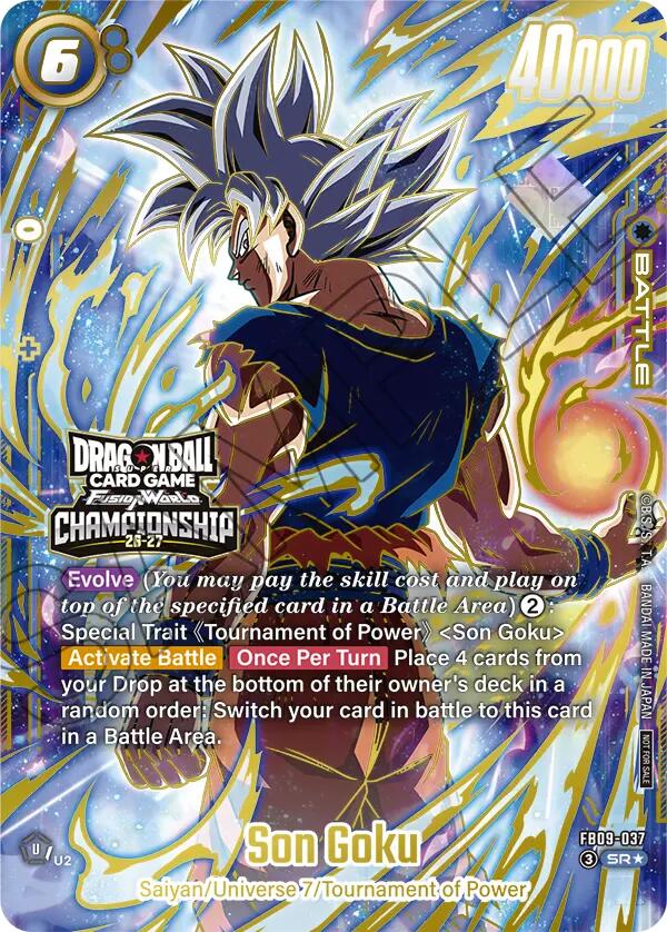 Son Goku (FB09-037) (Championship 26-27) [Fusion World Tournament Cards] | Devastation Store