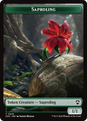 Saproling // Pest (0023) Double-Sided Token [Secrets of Strixhaven Commander Tokens] | Devastation Store
