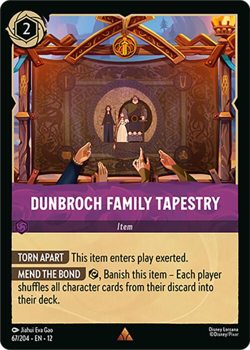 DunBroch Family Tapestry (67/204) [Wilds Unknown] | Devastation Store