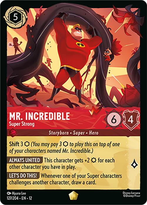 Mr. Incredible - Super Strong (127/204) [Wilds Unknown] | Devastation Store