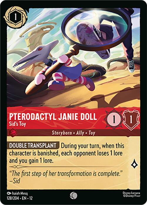 Pterodactyl Janie Doll - Sid's Toy (128/204) [Wilds Unknown] | Devastation Store