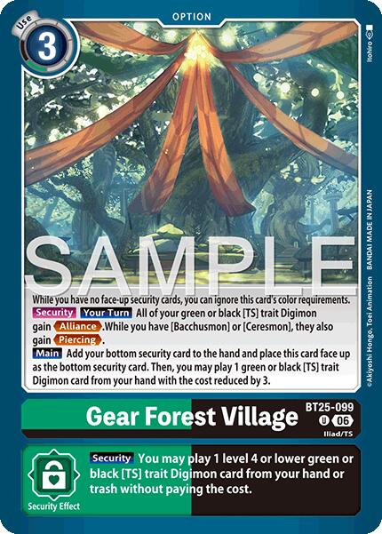 Gear Forest Village [BT25-099] [Dual Revolution] | Devastation Store
