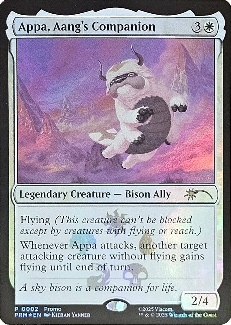 Appa, Aang's Companion [Media Promos] | Devastation Store