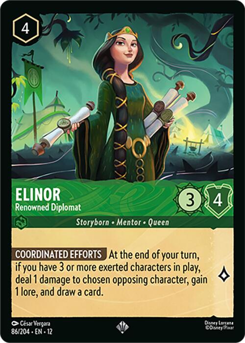 Elinor - Renowned Diplomat (86/204) [Wilds Unknown] | Devastation Store