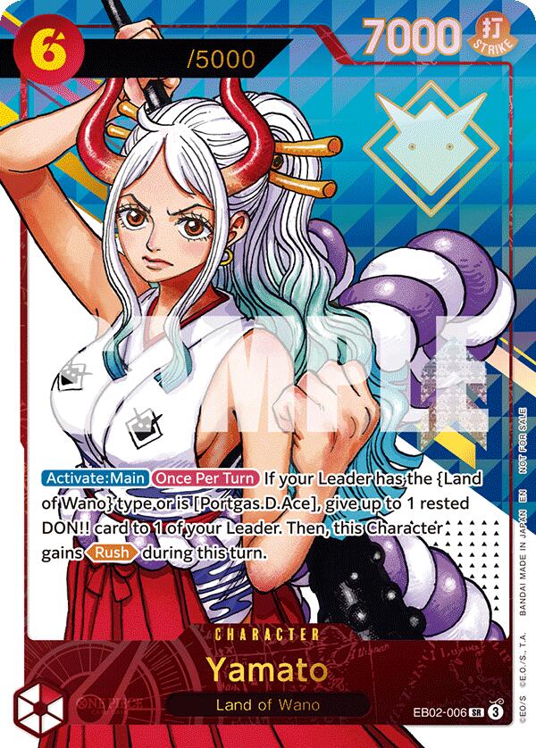 Yamato (Serial Numbered) [One Piece Promotion Cards] | Devastation Store