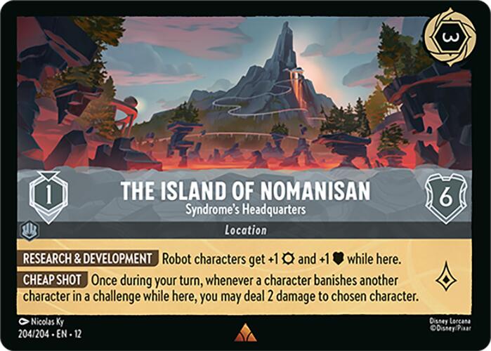 The Island of Nomanisan - Syndrome's Headquarters (204/204) [Wilds Unknown] | Devastation Store