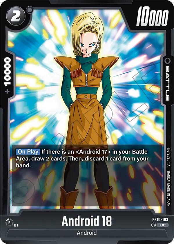 Android 18 (FB10-103) [Cross Force] | Devastation Store