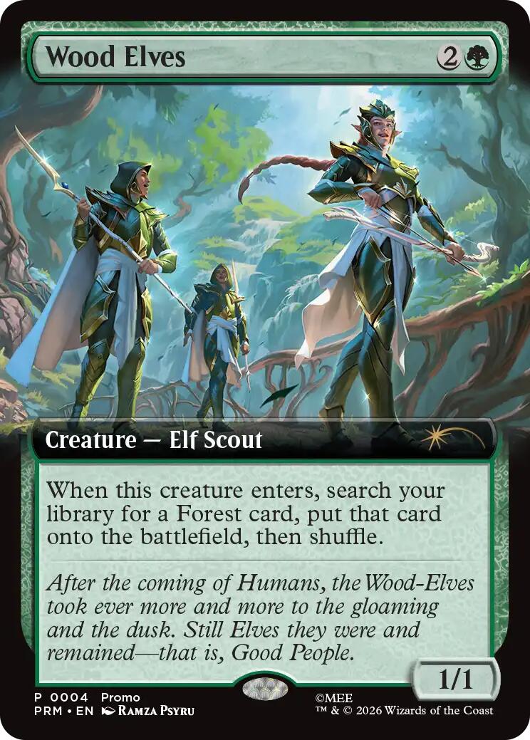 Wood Elves (Extended Art) [Media Promos] | Devastation Store