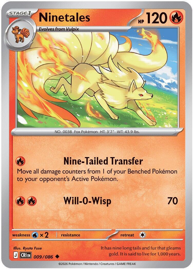 Ninetales (009/086) [Mega Evolution: Chaos Rising] | Devastation Store