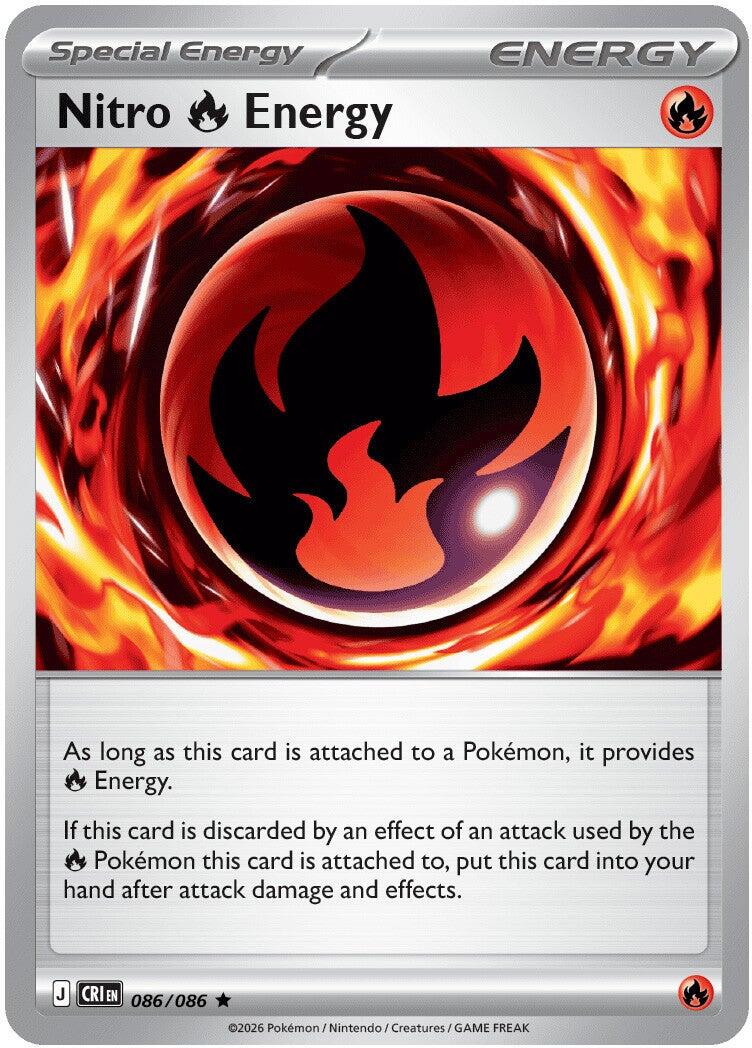 Nitro R Energy (086/086) [Mega Evolution: Chaos Rising] | Devastation Store