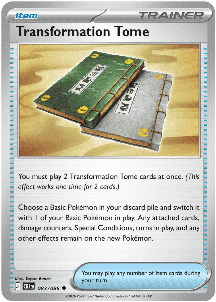 Transformation Tome (083/086) [Mega Evolution: Chaos Rising] | Devastation Store
