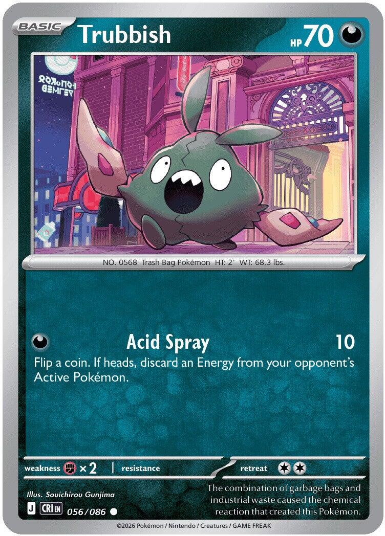 Trubbish (056/086) [Mega Evolution: Chaos Rising] | Devastation Store