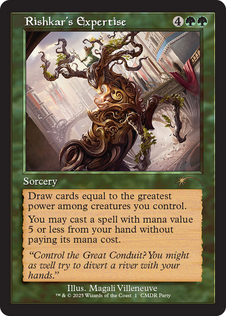 Rishkar's Expertise (Retro Frame) [Wizards Play Network 2025] | Devastation Store