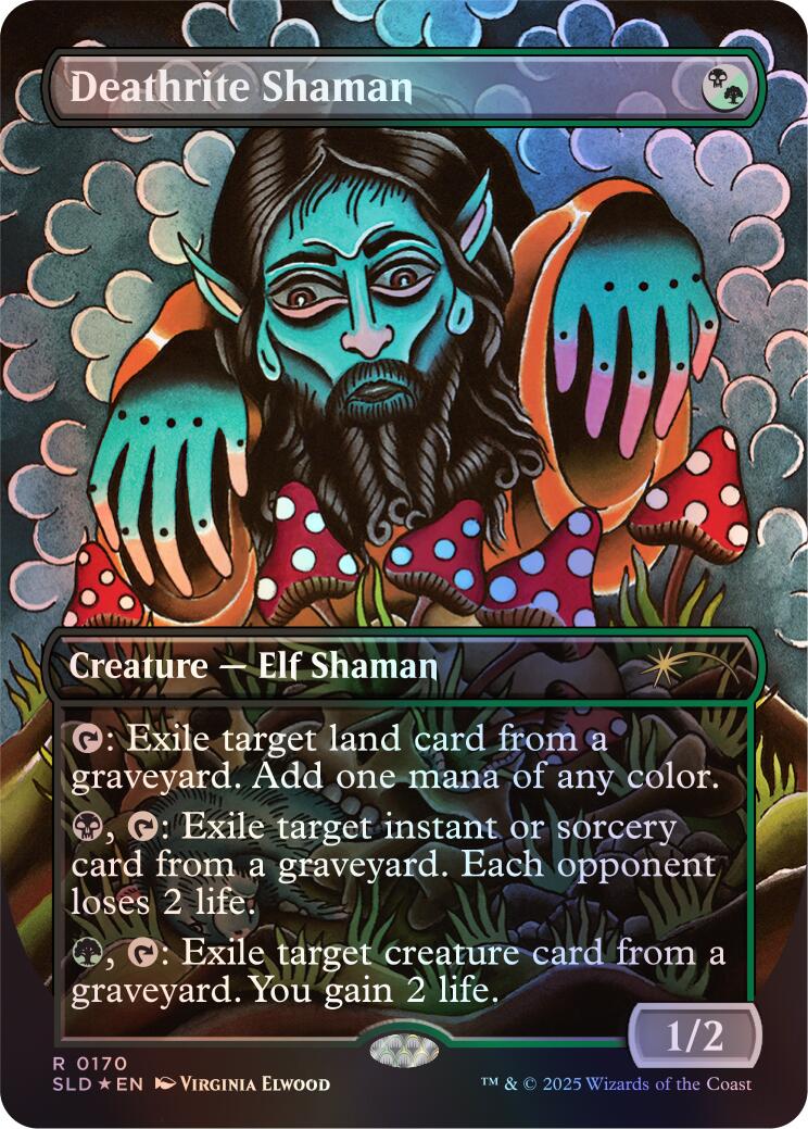 Deathrite Shaman (Rainbow Foil) [Secret Lair Drop Series] | Devastation Store