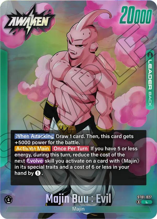 Majin Buu/Majin Buu : Pure Evil // Majin Buu : Evil [Story Booster 01] | Devastation Store