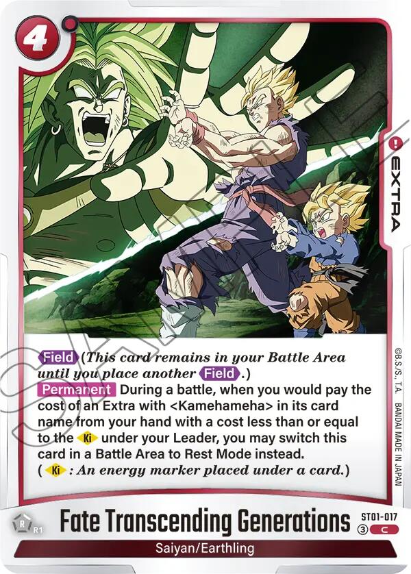 Fate Transcending Generations [Story Booster 01] | Devastation Store
