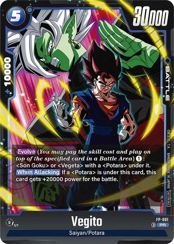 Vegito (FP-091) [Fusion World Promotion Cards] | Devastation Store