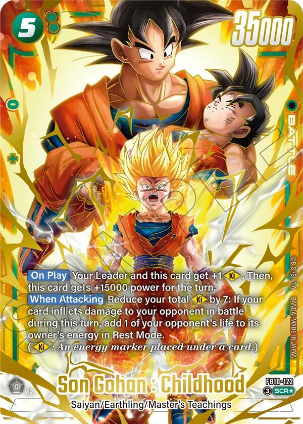 Son Gohan : Childhood (FB10-122) (Alternate Art) [Cross Force] | Devastation Store