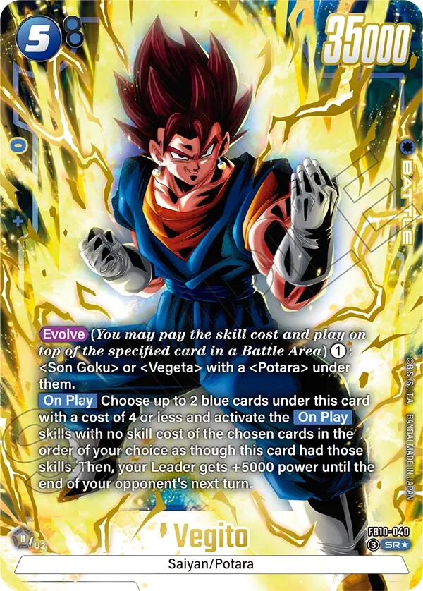 Vegito (FB10-040) (Alternate Art) [Cross Force] | Devastation Store