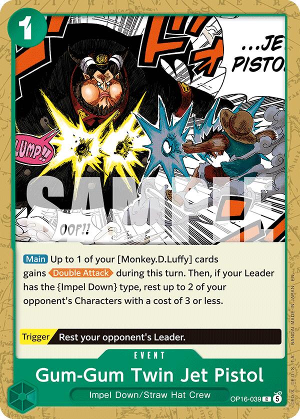 Gum-Gum Twin Jet Pistol [The Time of Battle] | Devastation Store