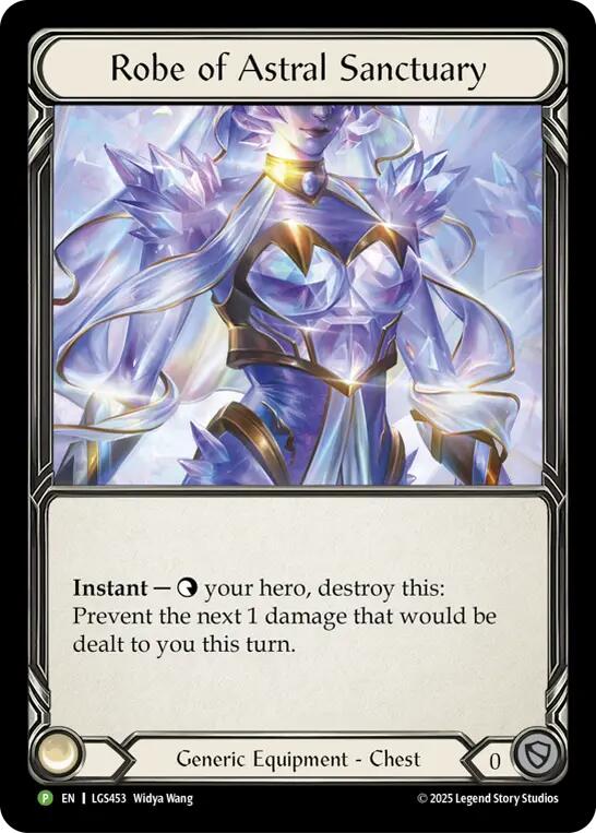 Robe Of Astral Sanctuary [LGS453] (Promo)  Cold Foil | Devastation Store
