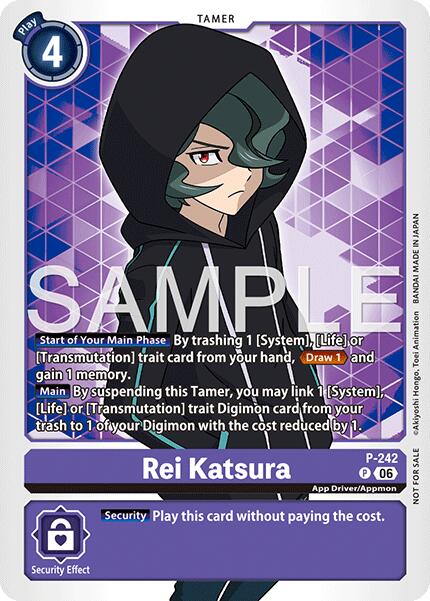 Rei Katsura [P-242] (Official Store Tournament 2026 Vol. 3 Participant) [Promotional Cards] | Devastation Store