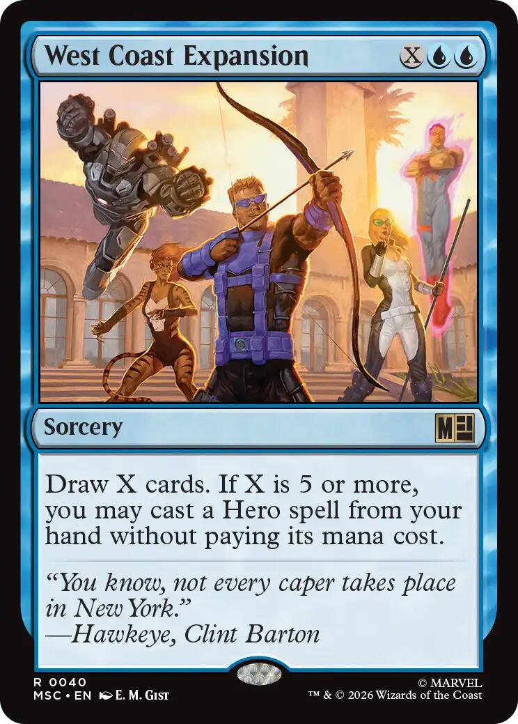 West Coast Expansion (Surge Foil) [Marvel Super Heroes Commander] | Devastation Store