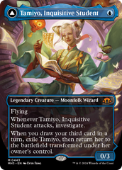 Tamiyo, Inquisitive Student // Tamiyo, Seasoned Scholar (Borderless) [Modern Horizons 3] | Devastation Store
