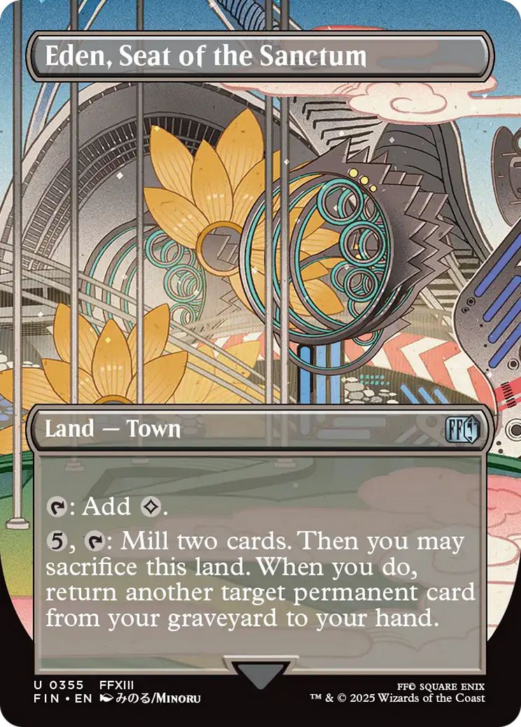 Eden, Seat of the Sanctum (Borderless) [FINAL FANTASY] | Devastation Store