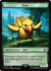 Hero (0007) // Bird (0016) Double-Sided Token [FINAL FANTASY Tokens] | Devastation Store