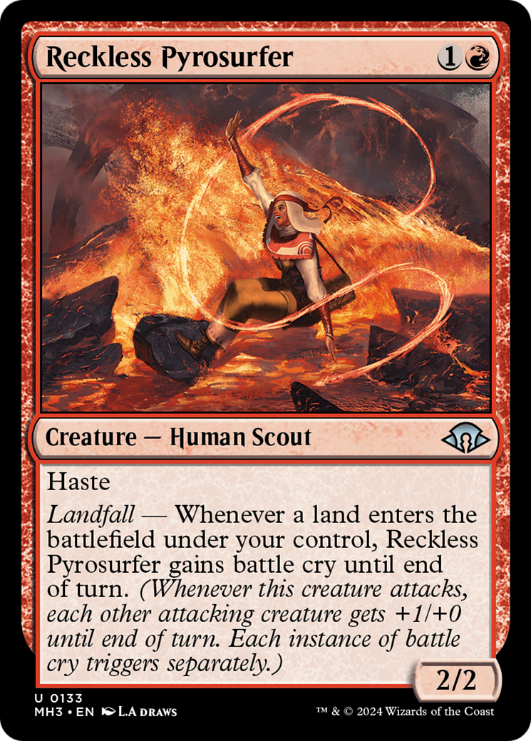 Reckless Pyrosurfer [Modern Horizons 3] | Devastation Store