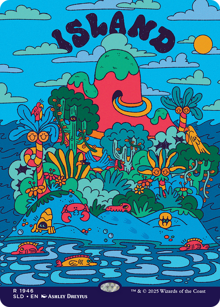 Island (1946) (Rainbow Foil) [Secret Lair Drop Series] | Devastation Store