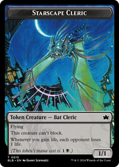Cragflame // Starscape Cleric Double-Sided Token [Bloomburrow Tokens] | Devastation Store