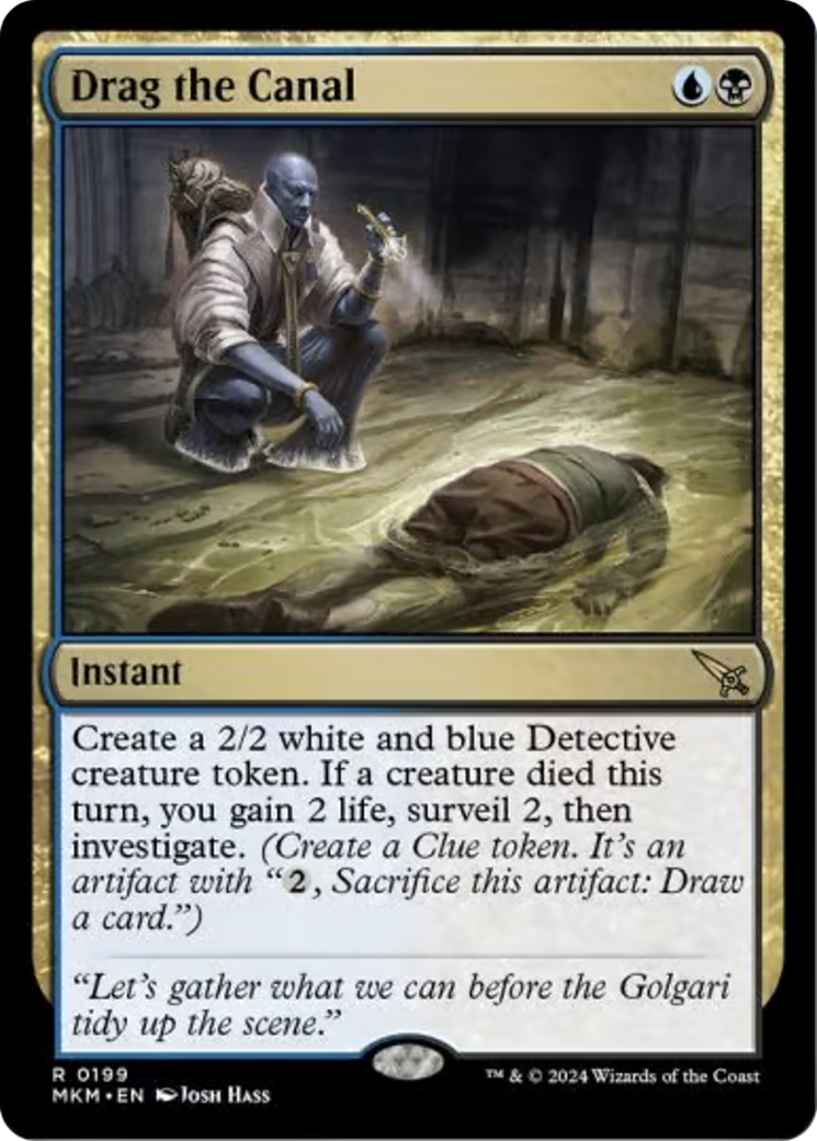 Drag the Canal [Murders at Karlov Manor] | Devastation Store