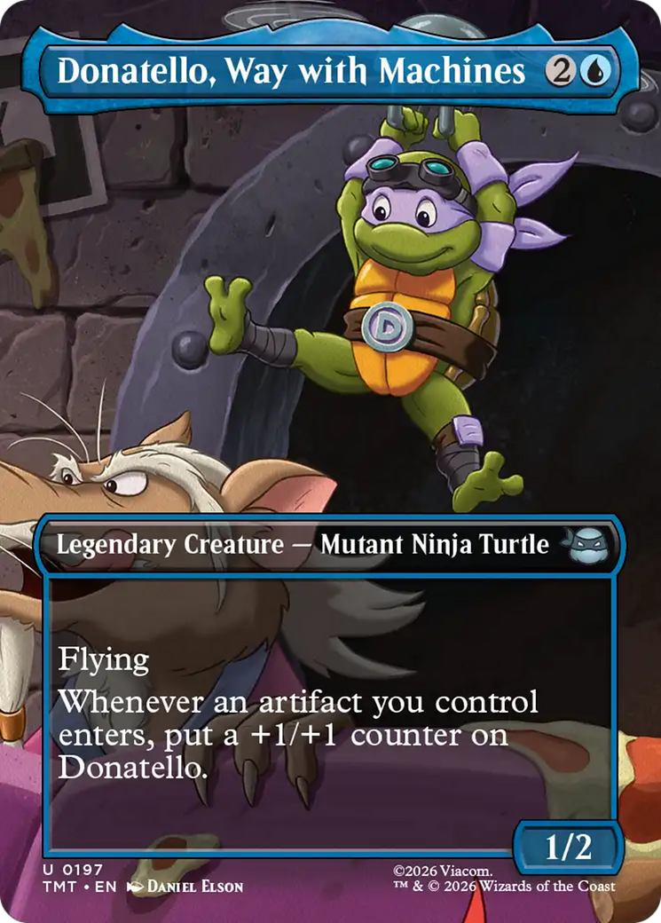 Donatello, Way with Machines (Borderless) [Teenage Mutant Ninja Turtles] - Devastation Store | Devastation Store