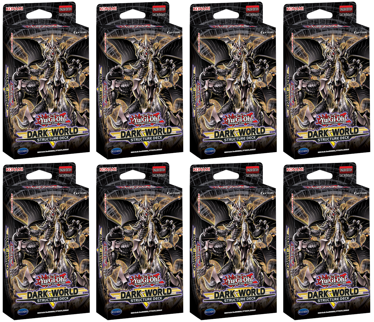 Dark World - Structure Deck Display (1st Edition) | Devastation Store